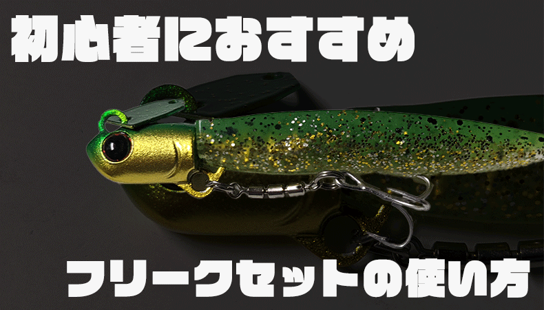 爆釣保証】見た目を裏切る性能？フリークセットの詳細を大公開！